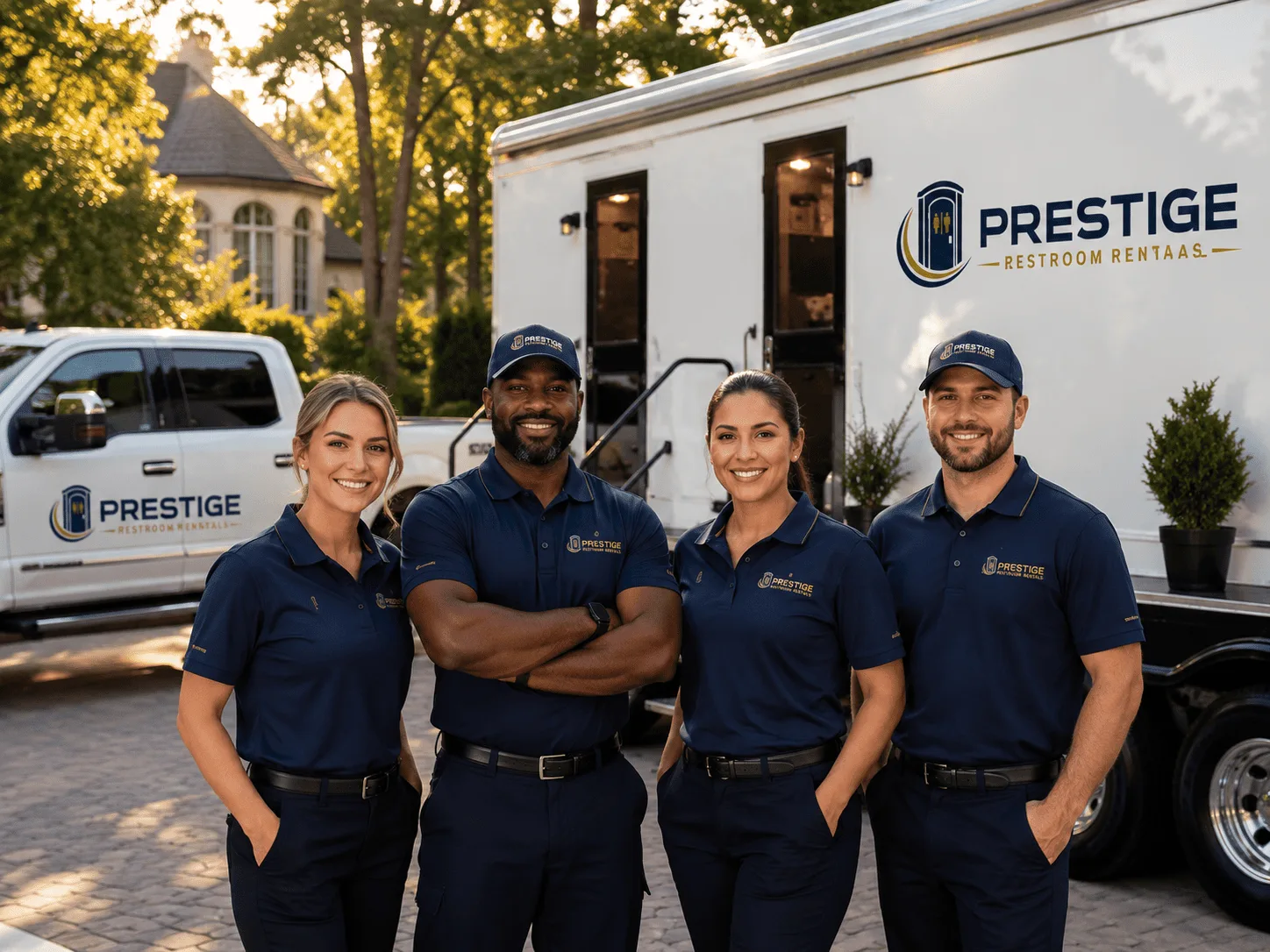 Trusted Luxury Portable Restrooms company in Edison, NE